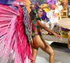 Alane Dias seguiu normalmente o desfile e só depois percebeu que o bumbum ficou machucado, no Carnaval 2025.