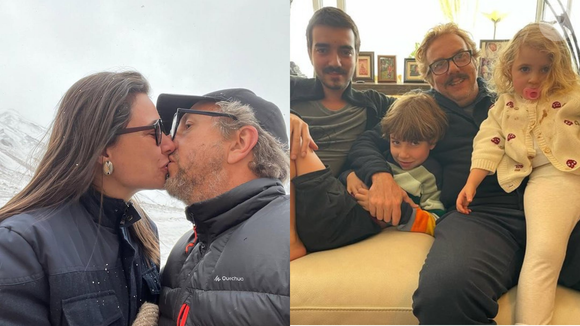 Augusto Madeira (Linovaldo Paixão - Lino) - Augusto Madeira, 55, vive um casamento estável com a ceramista e chef Taiane, de 40 anos, com quem tem dois filhos, Pedro, 9, e Agatha, 5. O ator também é pai de João, 24, fruto de um relacionamento anterior.