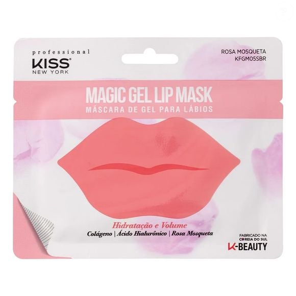 Quando o ressecamento já deu sinais, o reforço precisa ser mais potente. É aí que entram as máscaras labiais, indicadas para uma recuperação mais intensa da região. A Máscara para Lábios Magic Gel, da Kiss New York, pode ser usada uma ou duas vezes por semana para devolver maciez e preparar os lábios para a maquiagem. 'A ideia é manter os lábios sempre saudáveis para que o batom não acumule nas linhas', reforça Chloé Gaya