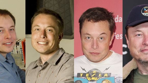 Elon Musk antes e depois: é melhor se sentar antes de ver 24 fotos raras que provam o quanto o bilionário mudou em 21 anos