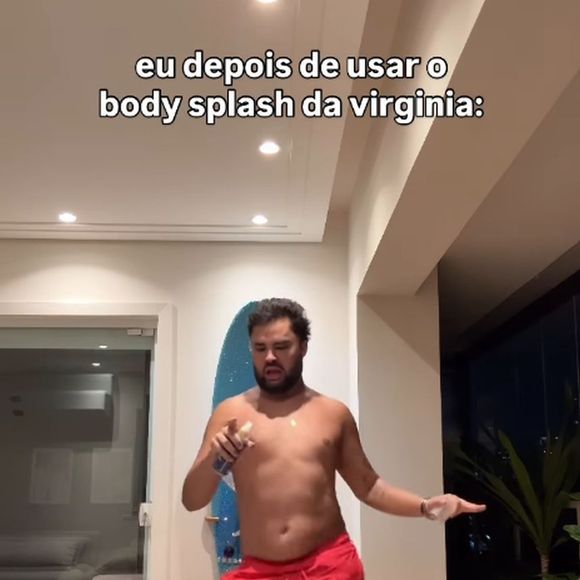 Lucas Guedez foi até elogiado por sambar melhor que Virgínia Fonseca