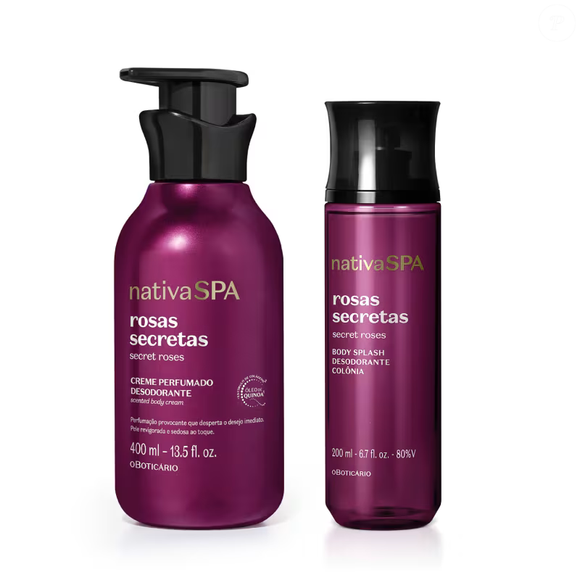 Combo com body splash e creme perfumado chega ao mercado por R$ 139,80 e reforça proposta de luxo acessível