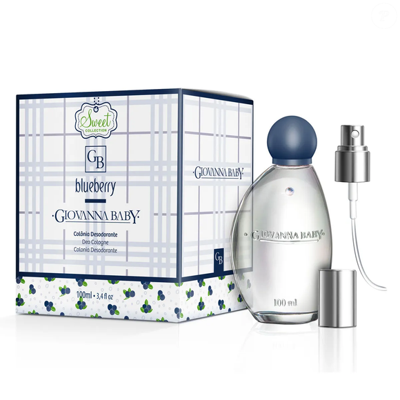 Blueberry (Giovanna Baby) - 100ml | R$ 129,90 - é indicada para quem gosta de fragrâncias mais doces, mas ainda dentro de uma proposta delicada