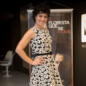 2017: Ana Paula Arósio em uma première do longa 'A Floresta que Se Move' no Brasil, mesmo 2 anos depois do lançamento
