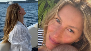 Gisele Bündchen surge sem maquiagem e com filho de 6 meses em fotos raríssimas da intimidade: 'Você foi tão...'