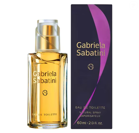 Gabriela Sabatini (Gabriela Sabatini) - 60ml | R$131,90 - Clássico e atemporal, o perfume carrega a personalidade forte da própria argentina Gabriela Sabatini, ícone do tênis mundial