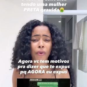Lorena Maria expôs um print de cunho sexual, que seria de uma conversa de MC Daniel com uma amante, no período em que ela estava grávida