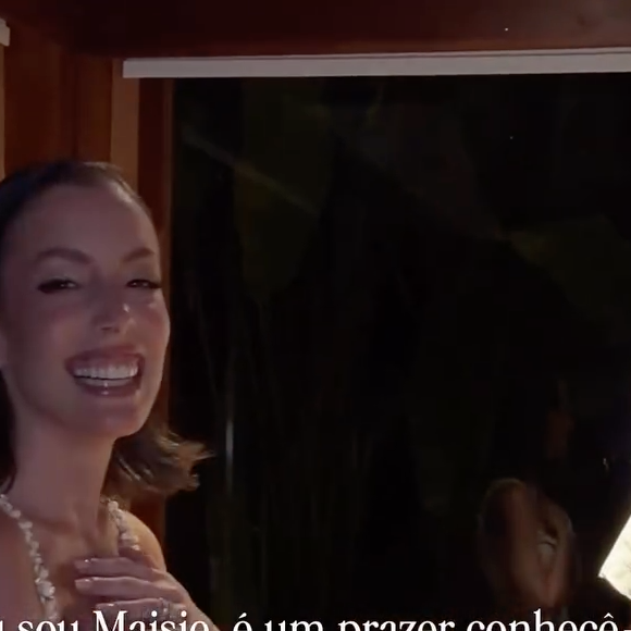 Fabiana Justus se emocionou com o encontro e compartilhou um vídeo especial em seu perfil do Instagram
