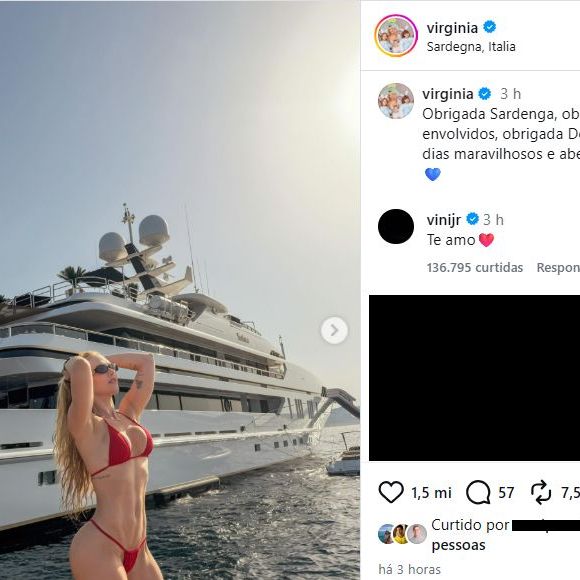 Vini Jr. se declarou para Virgínia