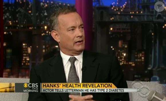 Em 2013, Tom Hanks foi diagnosticado com diabetes tipo 2, o que o fez mudar completamente de hábitos pensando na sua saúde