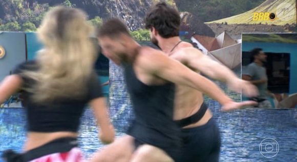 ‘BBB 26’: Paulo Augusto foi expulso após derrubar Jonas em uma corrida pelo Big Fone