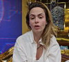 Ana Paula Renault se emocionou ao revelar que evitava pensar no pai devido ao seu estado delicado de saúde
