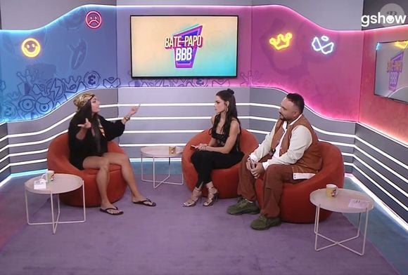 Thais Fersoza foi considerada apática e sem carisma durante a entrevista com Fernanda, do 'BBB 24'