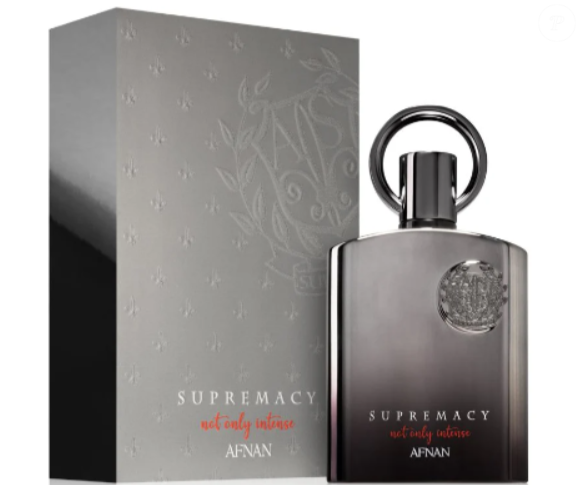 O perfume árabe masculino Supremacy Not Only Intense, de Afnan.