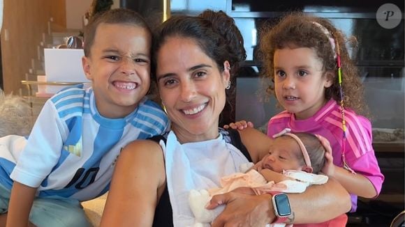 Camilla Camargo é comparada à irmã, filha de Graciele Lacerda, em 1ª foto com Clara: 'Muito parecida com você'