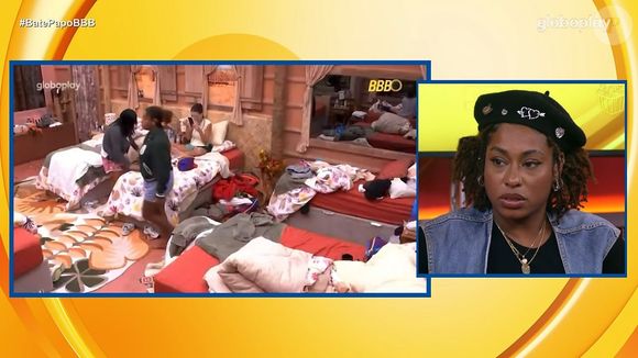 Thamiris criticou cortes exibidos no 'Bate-Papo BBB'