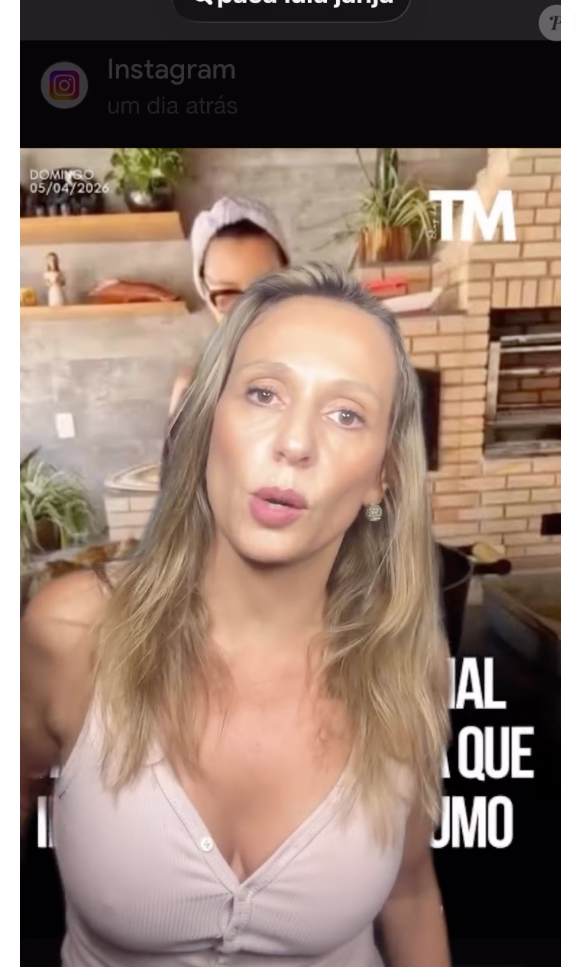 Segundo Luisa Mell, por mais que seja carne legalizada, a atitude de Janja incentiva a caça e as "pessoas quererem consumir animal silvestre"