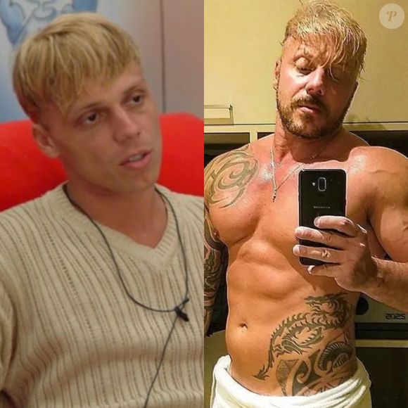 Antes e depois de Cristiano: participante do 'BBB 4' chocou o público ao aparecer completamente definido na web