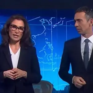 Renata Vasconcellos e César Tralli serão a nova dupla à frente do JN