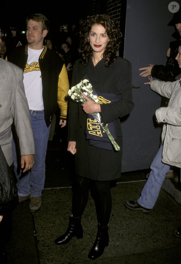 1995: Julia Roberts morena! Este clique raro certamente você nunca tinha visto antes