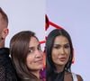 Daniele e Diego Hypólito e Gracyanne Barbosa e Giovanna estão no Paredão do 'BBB 25'