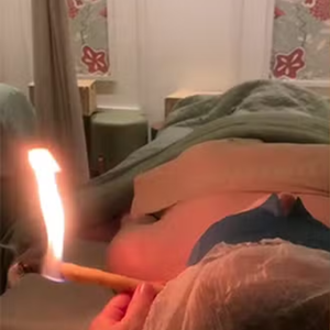 Rafaella Justus em spa de orelhas: procedimento com fogo despertou curiosidade
