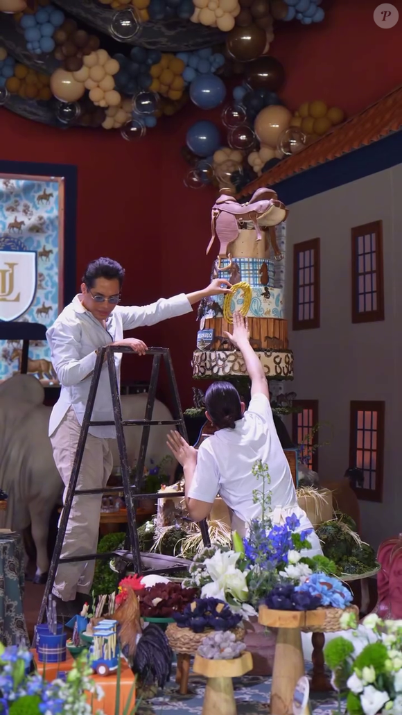 Bolo do aniversário de 1 ano do filho de Virgínia Fonseca e Zé Felipe levou duas semanas para ficar pronto