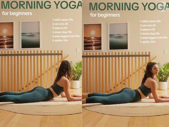 6. Postura da esfinge