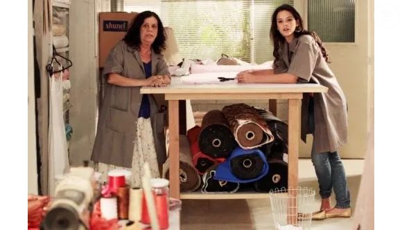 2011: Maria Gladys contracenou com Bruna Marquezine em 'Aquele Beijo'