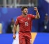 João Neves comemora o primeiro gol de Portugal na Copa do Mundo de 2026 durante a estreia contra a República Democrática do Congo
