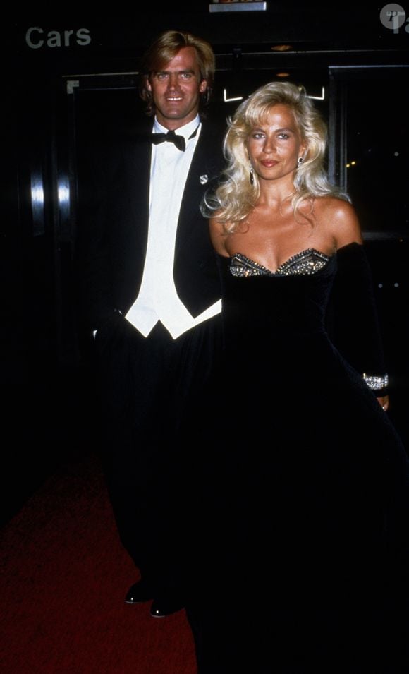 1989: Donatella Versace e seu ex-marido, Paul Beck