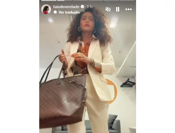 Taís Araújo publicou, no Instagram, a transformação de Raquel nos próximos capítulos de 'Vale Tudo'