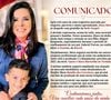 Mara Maravilha anunciou saída da Rede Gospel após 3 anos, mas prometeu novo disco, reality inédito e documentário sobre sua vida