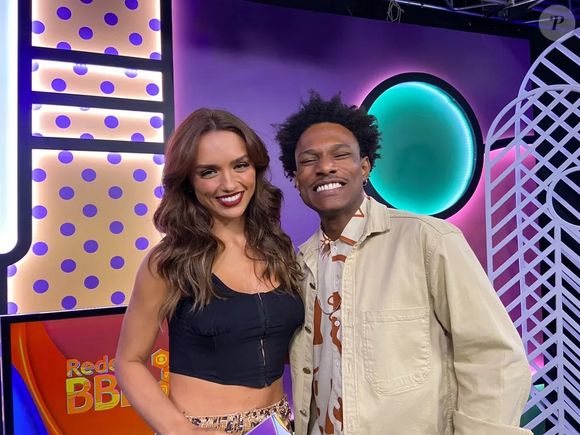 Ex-namorado de Sarah Aline, Rhudson Victor apresentou o #RedeBBB com Rafa Kalimann