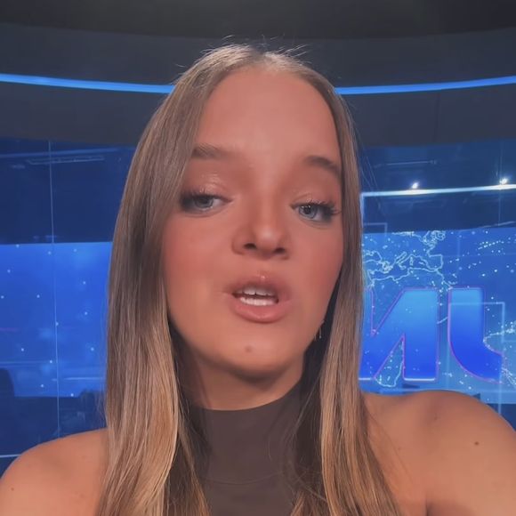 Rafaella Justus fez vídeo trend no cenário do ‘Jornal Nacional’