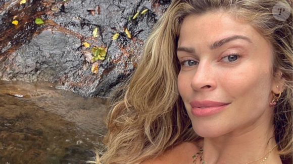Grazi Massafera posa nua e exibe tatuagem secreta próxima ao seio. Veja!