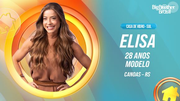 BBB 26: pela enquete do Notícias da TV, Elisa Klein lidera por pouco a Casa de Vidro do Sul, com 28,66%
