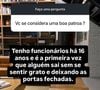 Mulher de Juliano Cazarré, Leticia Cazarre respondeu pergunta de internauta após polêmica com ex-babá