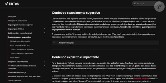 TikTok reforça que políticas proíbem conteúdos que coloquem menores em risco