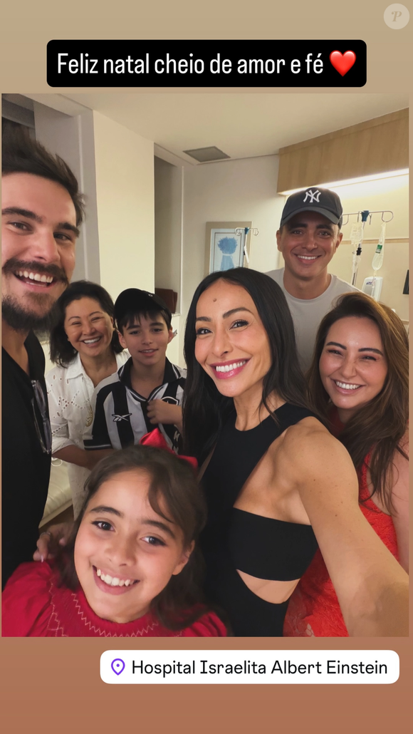 Pai de Sabrina Sato é internado às pressas no Natal no Hospital Israelita Albert Einstein, em São Paulo