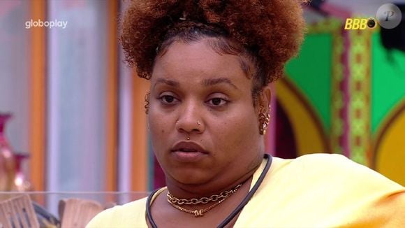 Camilla foi escolhida como uma das vítimas do 'na mira da Líder' nesta sexta-feira (14) no 'BBB 25'