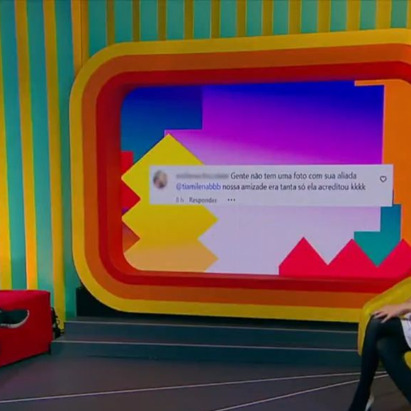 Ana Paula Renault usou participação no TVZ, do Multishow, para responder rumores de afastamento envolvendo Milena após o 'BBB 26'. A jornalista garantiu que as duas seguem se falando com frequência