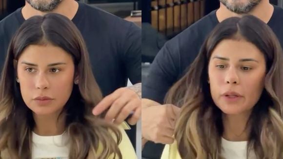 Nada de rinoplastia: rosto diferente de Simone Mendes em vídeo divide opiniões e cantora nega ter feito plástica. 'Não é cirurgia'