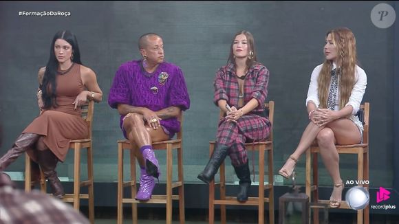 Rayane Figliuzzi enfrenta Walério, Duda e Renata na segunda Roça de A Fazenda 17