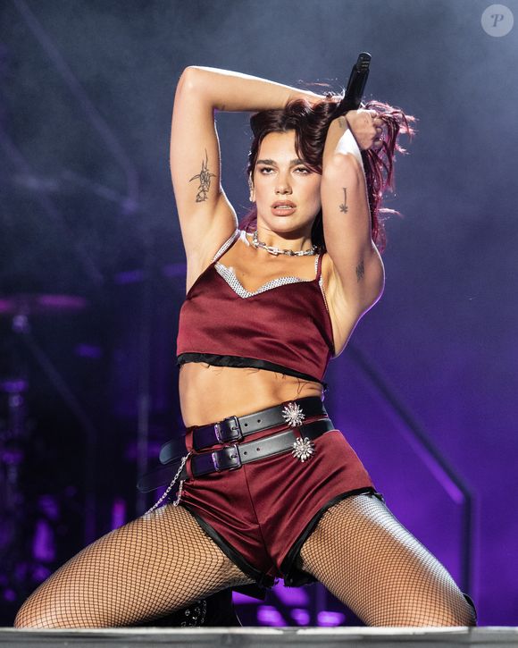 Segundo documentos obtidos pela Rolling Stone EUA, a imagem utilizada pela Samsung foi registrada nos bastidores da apresentação de Dua Lipa no festival Austin City Limits, em 2024, e acabou estampando a parte frontal de caixas de televisores comercializadas em larga escala
