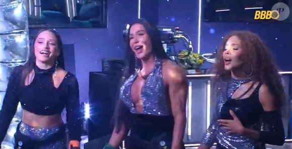 Gracyanne Barbosa, do 'BBB 25', se emocionou com música sobre amante cantada por Belo e Ludmilla