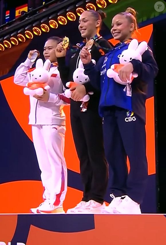 Flávia Saraiva ficou atrás de Kaylia Nemour, da Argélia, e de Zhang Qingying, da China
