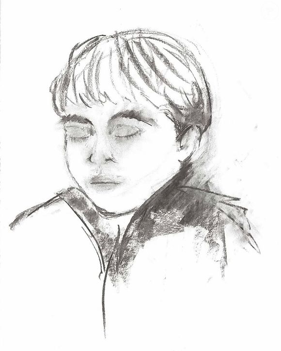 Kate Middleton também desenhou.