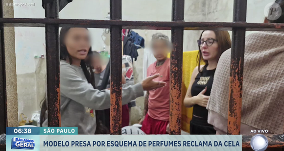 A acompanhante Any Awuada estaria vivendo em uma cela precária na cadeia.