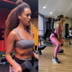 Taís Araújo, aos 47 anos hoje, sobre rotina de exercícios: 'Treinar o corpo, do jeito que dá, também faz parte do nosso plano de independência'